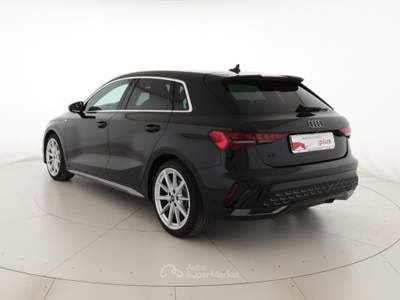 Audi A3 Sportback 2.0TDI 150CV S tronic S line Edition Nero usata Verona