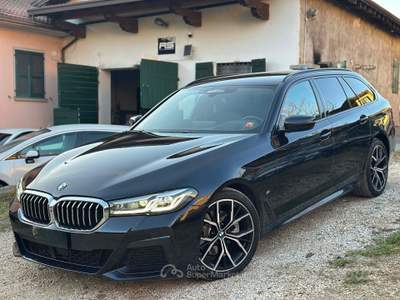 BMW Serie 5 520d 520d MSPORT 48V TOURING KMCERT GARANZ UNICOPR usata Odolo