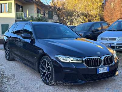 BMW Serie 5 520d 520d MSPORT 48V TOURING KMCERT GARANZ UNICOPR usata Odolo