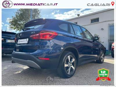 BMW X1 X1 sDrive18d Advantage Blu/Azzurro usata Cagliari