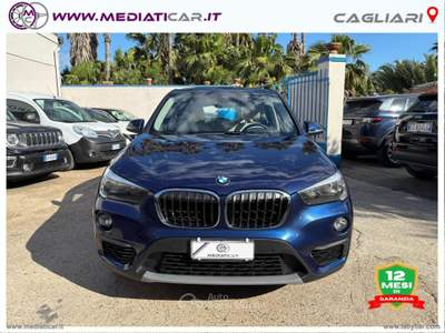BMW X1 X1 sDrive18d Advantage Blu/Azzurro usata Cagliari