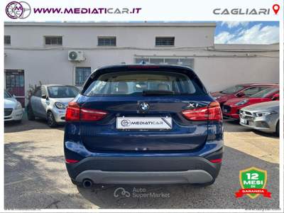 BMW X1 X1 sDrive18d Advantage Blu/Azzurro usata Cagliari