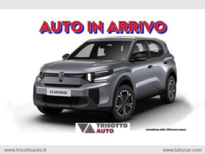 Citroen C3 Aircross C3 Aircross 1.2 PureTech Turbo NUOVA 100CV Plus Bianco usata Scurelle