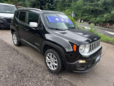 Jeep Renegade  2.0 mjt Limited 4wd 140cv auto Nero usata Grezzana