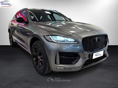 Jaguar F-Pace 2.0 D 180 CV AWD aut. R-Sport Grigio usata Sant'Anastasia