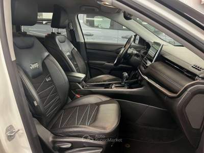 Jeep Compass Compass 1.3 turbo t4 phev Upland 4xe auto Bianco usata Corteno Golgi