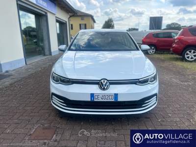 Volkswagen Golf Golf 2.0 TDI 115 CV SCR Life Bianco usata Fidenza
