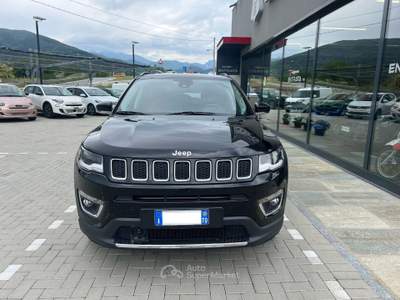 Jeep Compass 1.6 mjt Limited 2wd 120cv my19 Nero usata Pinerolo