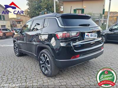 Jeep Compass 1.3 turbo t4 phev Limited 4xe auto Marrone usata Grottaferrata