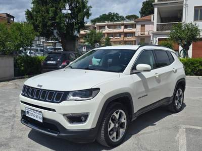 Jeep Compass 2.0 mjt Limited 4wd 140cv auto Bianco usata Civitanova Marche
