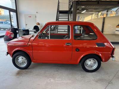 Fiat 126 Unico Proprietario ASI Rosso usata Pollenza
