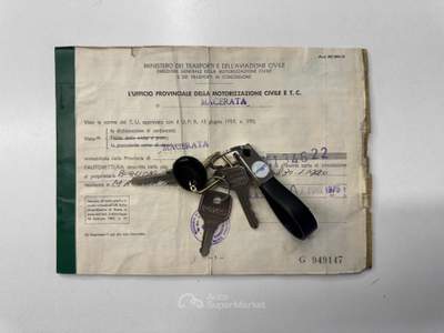Fiat 126 Unico Proprietario ASI Rosso usata Pollenza