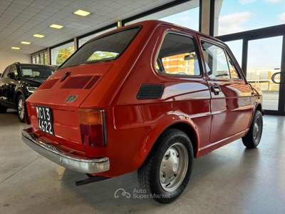 Fiat 126 Unico Proprietario ASI Rosso usata Pollenza