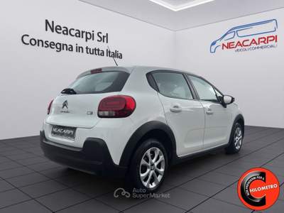 Citroen C3 VAN 2 POSTI 1.5 B.HDI 100 CV 6 MARCE-CRUISE- Bianco usata Martignana di Po