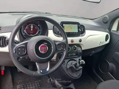 Fiat 500C 500C III 2015 1.0 hybrid Dolcevita 70cv Bianco usata Pompei