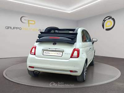 Fiat 500C 500C III 2015 1.0 hybrid Dolcevita 70cv Bianco usata Pompei