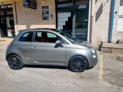 Fiat 500 Turbo Lounge Grigio usata Valenzano
