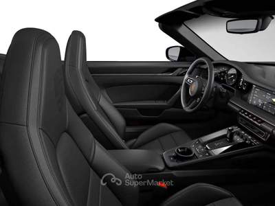 Porsche 911 Cabrio 385CV_Scarico Sport_Sed. Ventilati_BOSE_Iva esposta Nero usata Grandate