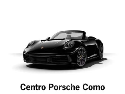 Porsche 911 Cabrio 385CV_Scarico Sport_Sed. Ventilati_BOSE_Iva esposta Nero usata Grandate