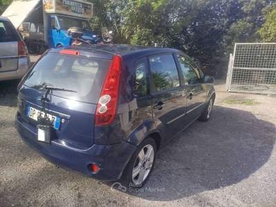 Ford Fiesta Fiesta V 2008 5p 1.2 Plus Blu/Azzurro usata Genova