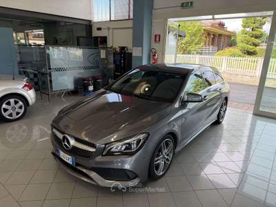 Mercedes-Benz CLA CLA Shooting Brake - X117 Shooting Brake d Premium 4matic auto FL Grigio usata Romagnano Sesia