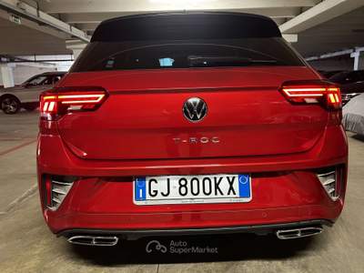 Volkswagen T-Roc T-Roc I 2022 1.5 tsi R-Line dsg UNICO PROPRIETARIO CONDIZIONI ECCELLENTI PARI NUOVO FULL OPTIONAL R LINE Rosso usata Sesto San Giovanni