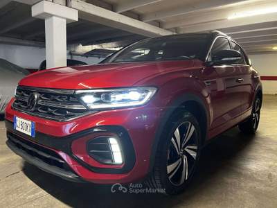 Volkswagen T-Roc T-Roc I 2022 1.5 tsi R-Line dsg UNICO PROPRIETARIO CONDIZIONI ECCELLENTI PARI NUOVO FULL OPTIONAL R LINE Rosso usata Sesto San Giovanni