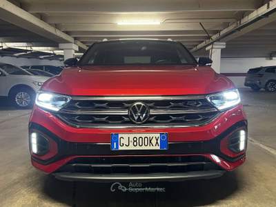 Volkswagen T-Roc T-Roc I 2022 1.5 tsi R-Line dsg UNICO PROPRIETARIO CONDIZIONI ECCELLENTI PARI NUOVO FULL OPTIONAL R LINE Rosso usata Sesto San Giovanni