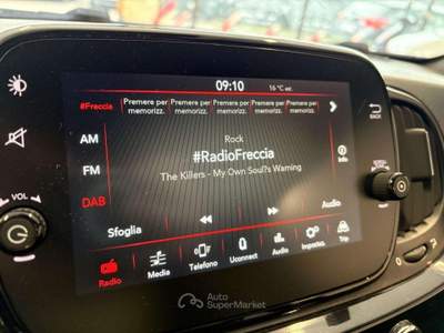 Fiat 500 SPORT 1.0 Hybrid UNICO PR. Nero usata Bagnaria Arsa