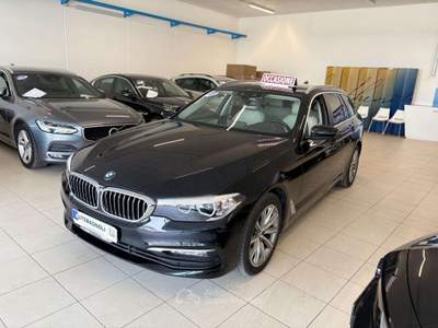 BMW Serie 5 520d 520 d Touring BUSINESS Aut. PELLE Nero usata Bagnaria Arsa