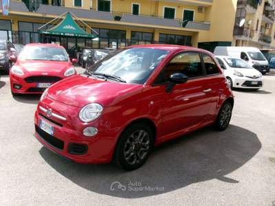 Fiat 500 500 III 1.2 ''S'' BENZINA 69cv E6 **PERFETTA** INTERNI IN PELLE SPORTIVA +600.00 GPL Rosso usata Giugliano in Campania