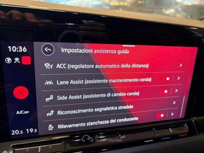 Volkswagen Golf GTD 2.0 TDI 200 CV DSG 43000 KM DCC Argento usata Bagnaria Arsa