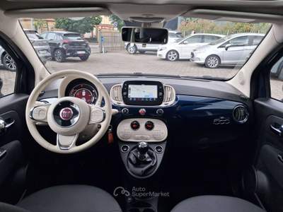 Fiat 500 500 1.0 LOUNGE PLUS 70cv Blu/Azzurro usata Pavia