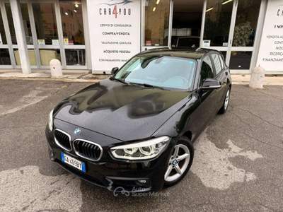 BMW Serie 1 116 116 Sport 5p,TETTO APRIBILE AUTO PER COMMERCIANTI Nero usata Crevalcore