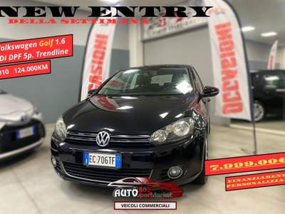 Volkswagen Golf DPF 5p. Trendline Nero usata Prato