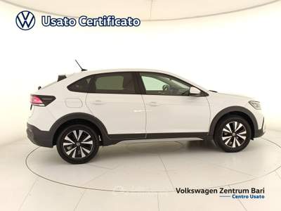 Volkswagen Taigo 1.0 tsi life 110cv dsg Bianco usata Bari