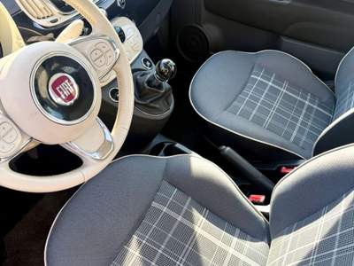 Fiat 500 KM ORIGINALI TAGLIANDATI,GARANZIA 1 ANNO COMPRESA Nero usata Porcari