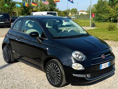 Fiat 500 KM ORIGINALI TAGLIANDATI,GARANZIA 1 ANNO COMPRESA Nero usata Porcari