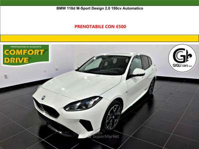 BMW Serie 1 M Msport Design C18" Camera Led Premium package M Bianco usata Campi Bisenzio