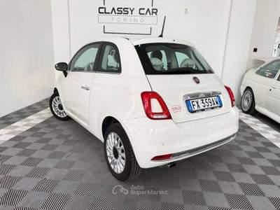 Fiat 500 1.2 69cv Lounge s&s Bianco usata Torino