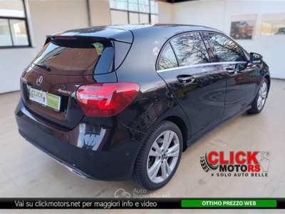 Mercedes-Benz Classe A Classe A - W176 200 d Sport 4matic auto 2018 Nero usata Chivasso