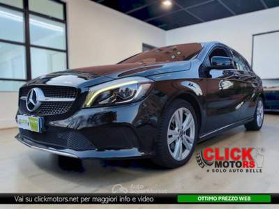 Mercedes-Benz Classe A Classe A - W176 200 d Sport 4matic auto 2018 Nero usata Chivasso