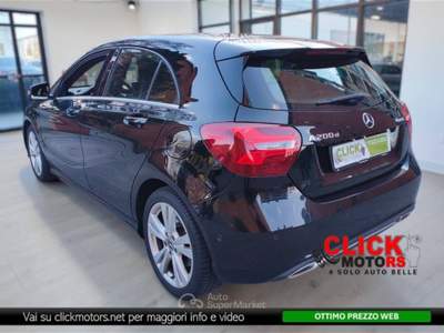 Mercedes-Benz Classe A Classe A - W176 200 d Sport 4matic auto 2018 Nero usata Chivasso