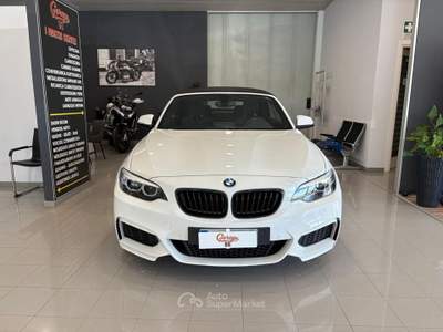 BMW Serie 2 218i 218i Msport auto Bianco usata Romano Canavese