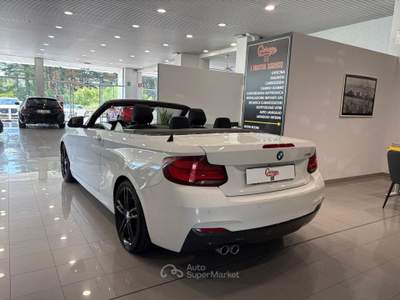 BMW Serie 2 218i 218i Msport auto Bianco usata Romano Canavese
