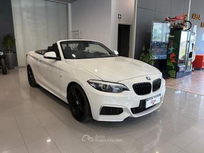 BMW Serie 2 218i 218i Msport auto Bianco usata Romano Canavese