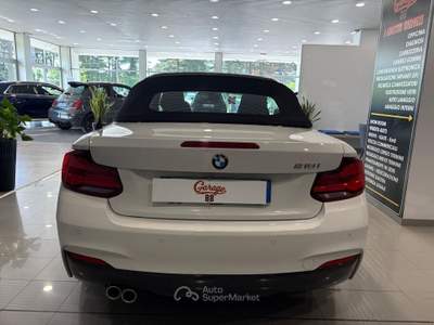 BMW Serie 2 218i 218i Msport auto Bianco usata Romano Canavese