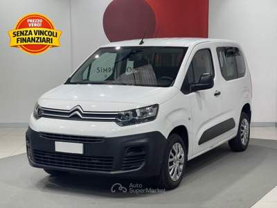 Citroen Berlingo 1.5 bluehdi 100cv M Driver 10q 3p.ti Bianco usata Montagna in Valtellina