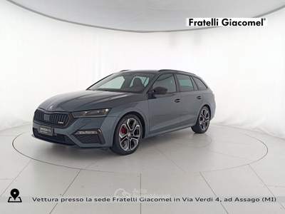 Skoda Octavia wagon 2.0 tsi rs dsg Grigio usata Assago