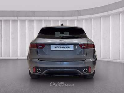 Jaguar E-Pace (X540) JAGUAR 2.0D 150 CV AWD au Chequered Flag Grigio usata San Martino Siccomario